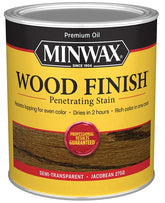Minwax Wood Finish 70014444 Wood Stain, Jacobean, Liquid, 1 qt, Can